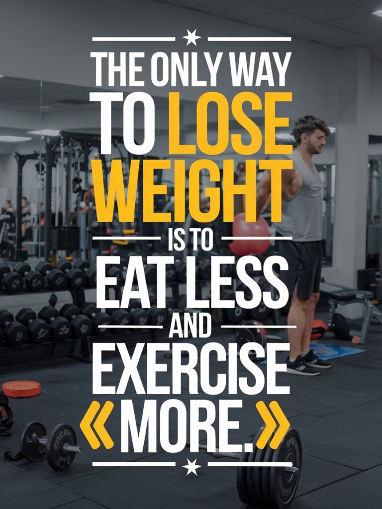 Weight loss quote 