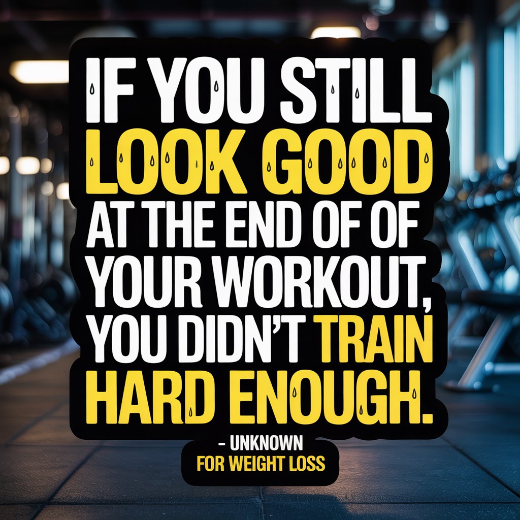 Motivational Quotes For Weight Loss And Exercise